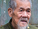 Elder Man along Li River, China