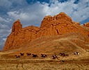 Fall Cowboy Horse Drive, Shell Wyoming and the Hideout Ranch