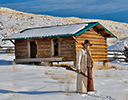 Winter Horse Drive Hideout Ranch, Shell WY.