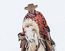 Winter Horse Drive Hideout Ranch, Shell WY.
