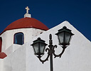 Chapel inland near Ano Mera, Mykonos Greek Isles