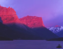 St. Mary's Lake and Wild Goose Island, Glacier N.P., Mt.