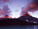Waterfowl Lake Sunrise Banaff N.P., Alberta Canada
