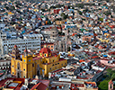 Guanajuato Mexico panorama overview of the city