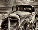 Abandoned Truck and Silo, Eastern Washington Palouse area