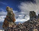 Nesting Colony of Chinstrap Penguins, Half Moon Bay Antarctica