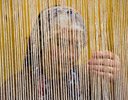 Turkish Woman Making a Turkish Rug - Turkey