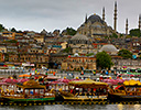 View of Istanbul and Bosphorus, Turkey